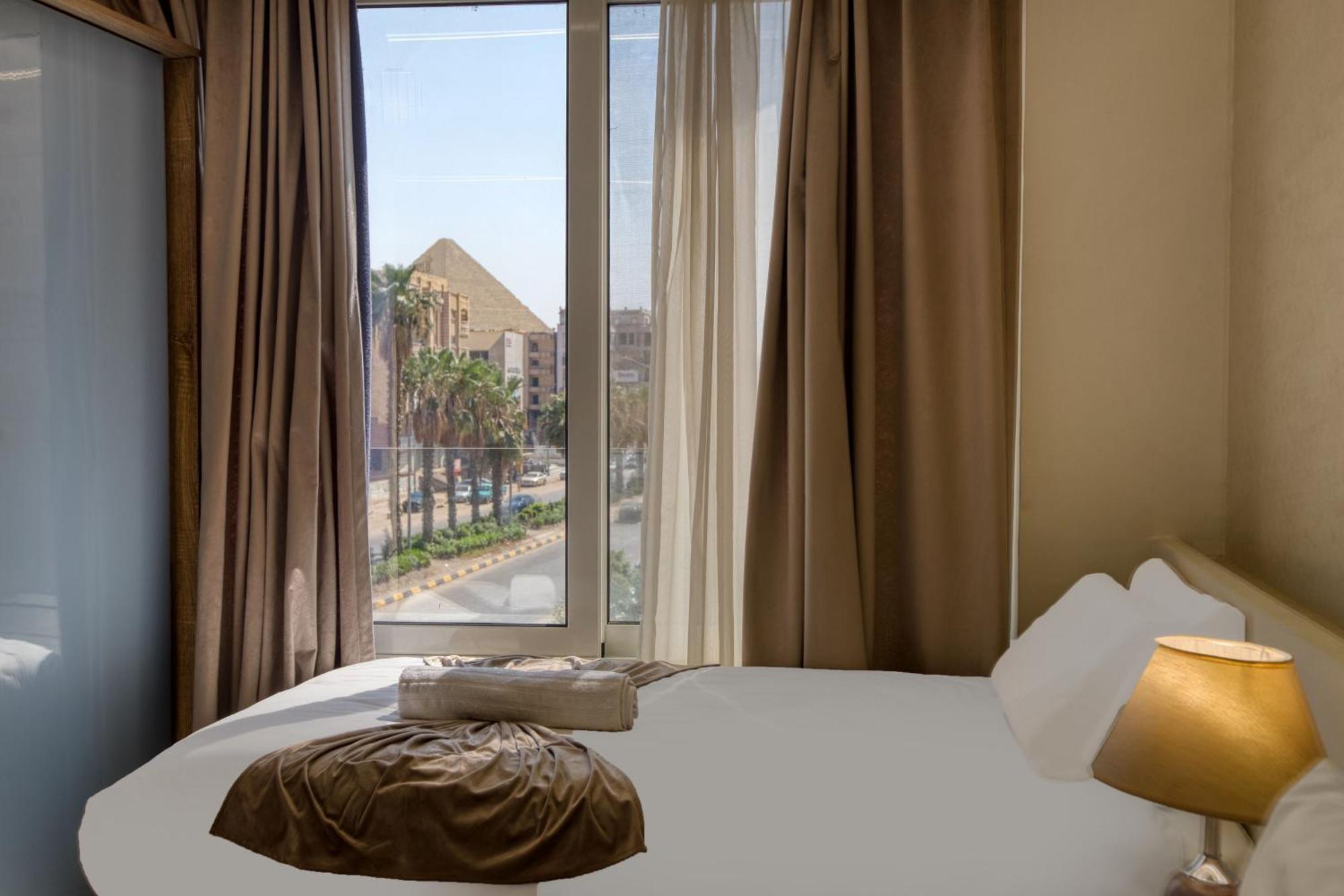 Khattab Pyramids View Hotel Kafret el-Gabal Exterior foto