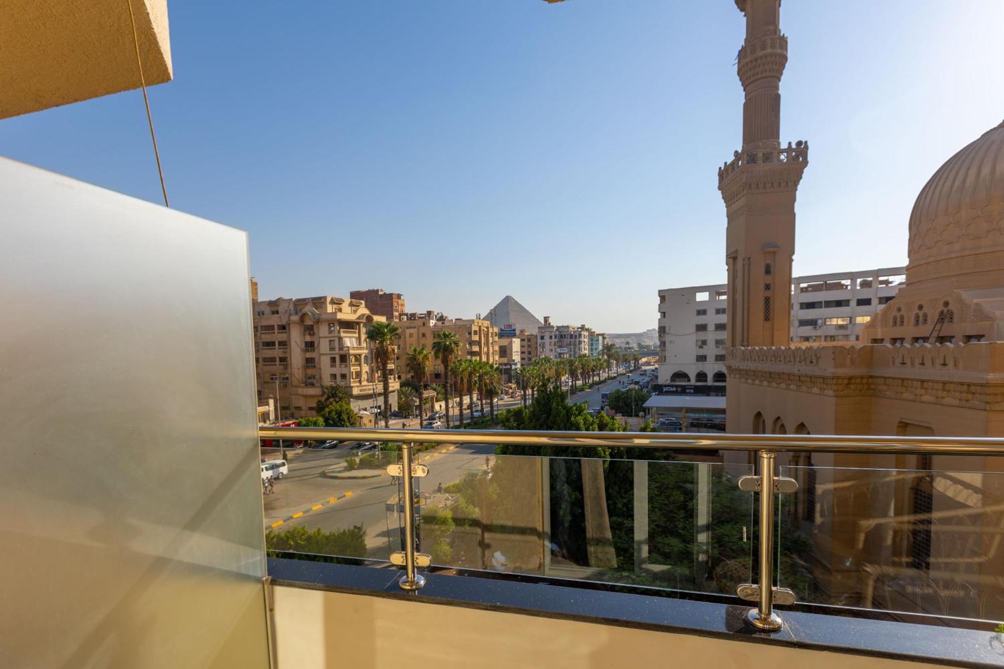 Khattab Pyramids View Hotel Kafret el-Gabal Exterior foto